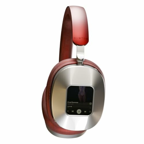 Modern headphones with integrated music player