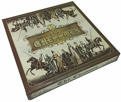 The Chessmen board game box with medieval-themed artwork.